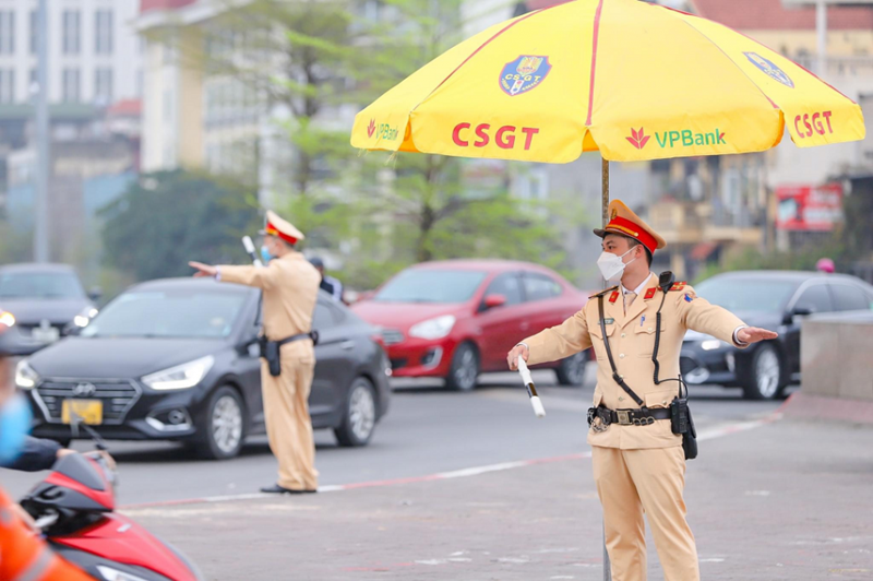 Quy định về chỉ huy, điều khiển giao thông đường bộ của Cảnh sát giao thông